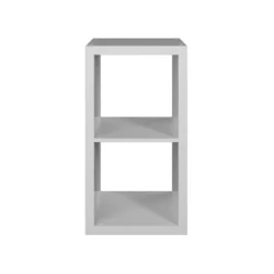 Clever Cube 2x1 Storage Unit - White -Home Furnishing Series Store 12813174 5484929107337795
