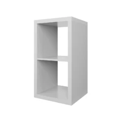 Clever Cube 2x1 Storage Unit - White -Home Furnishing Series Store 12813174 6634929107374500