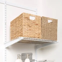 None Wire Shelf Bracket - White - 350mm -Home Furnishing Series Store 12815433 1214833197314656