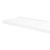 Wire Shelf - White - 122.5 X 33.5cm -Home Furnishing Series Store 12815569 1524831884245058