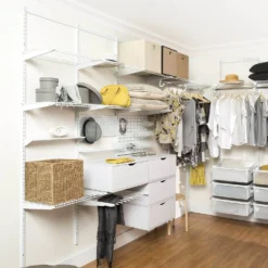 Wire Shelf Back- White - 667x350mm -Home Furnishing Series Store 12815573 1624833194550090