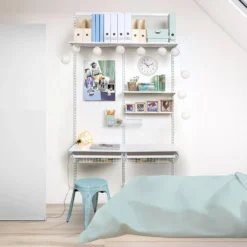 None Double Slot Upright - White -2133mm -Home Furnishing Series Store 12815578 1754833193148943