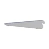 None Double Slot Bracket - White -220mm