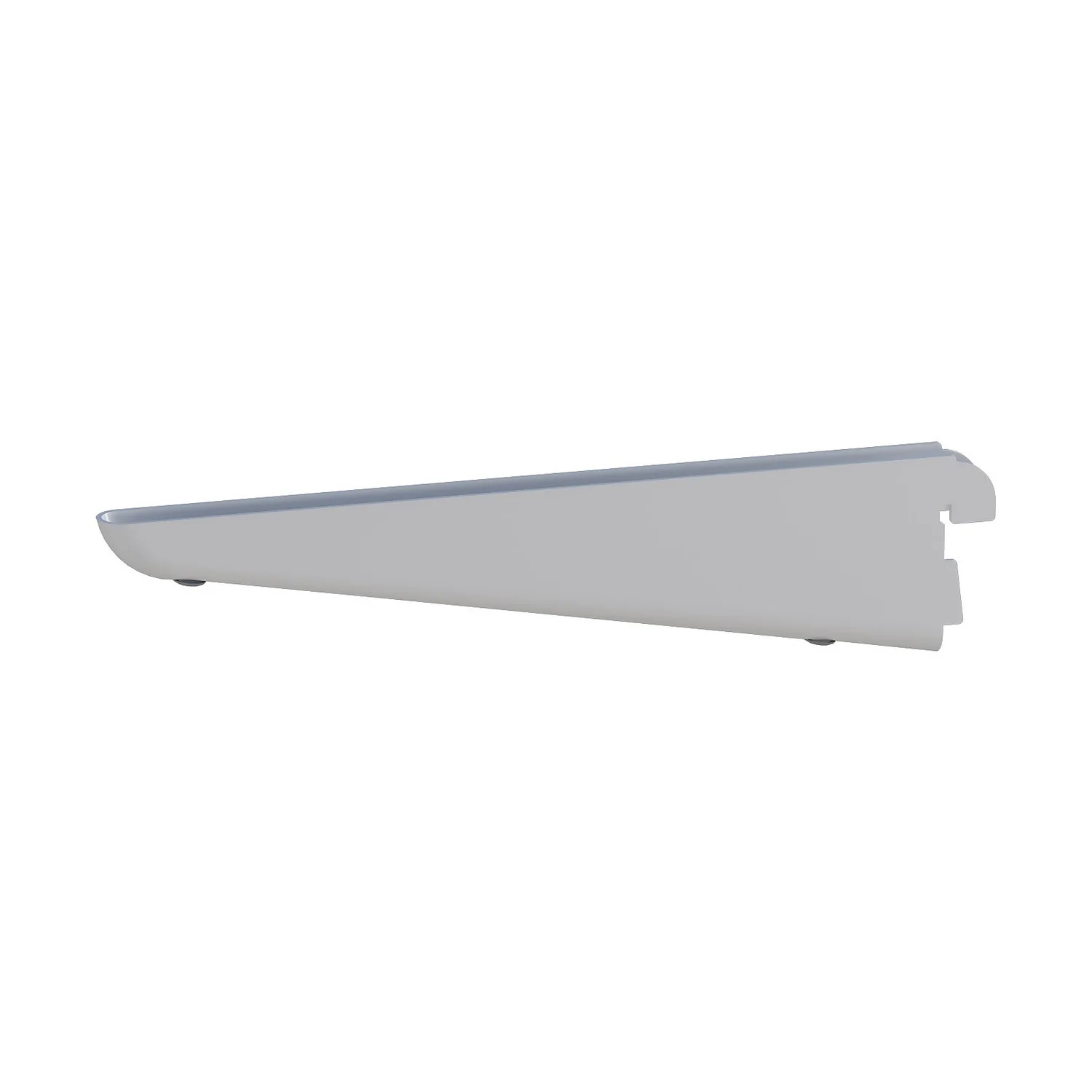 None Double Slot Bracket - White -220mm 3 None Double Slot Bracket - White -220mm
