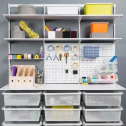 None Double Slot Bracket - White -470mm -Home Furnishing Series Store 12815736 1884833192837789