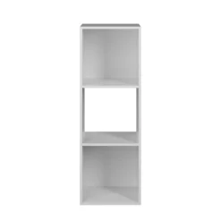 Compact Cube 3x1 Storage Unit - White -Home Furnishing Series Store 12815992 1184929106715094