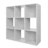 Compact Cube 3x3 Storage Unit - White -Home Furnishing Series Store 12815994 9164929106871835