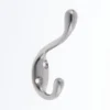 Basic Coat Hook - Satin Nickel -Home Furnishing Series Store 12817248 2104831948123416