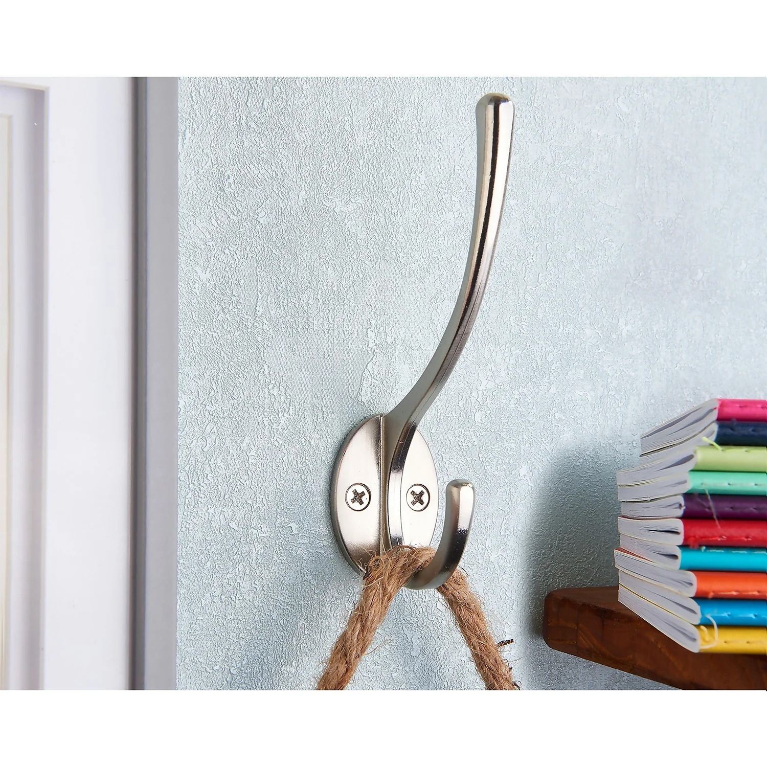 Victorian Hook - Satin Nickel 5 Victorian Hook - Satin Nickel - Image 3