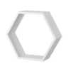 Hexagon Wall Shelf - White Matt -Home Furnishing Series Store 12817991 1674831950260022