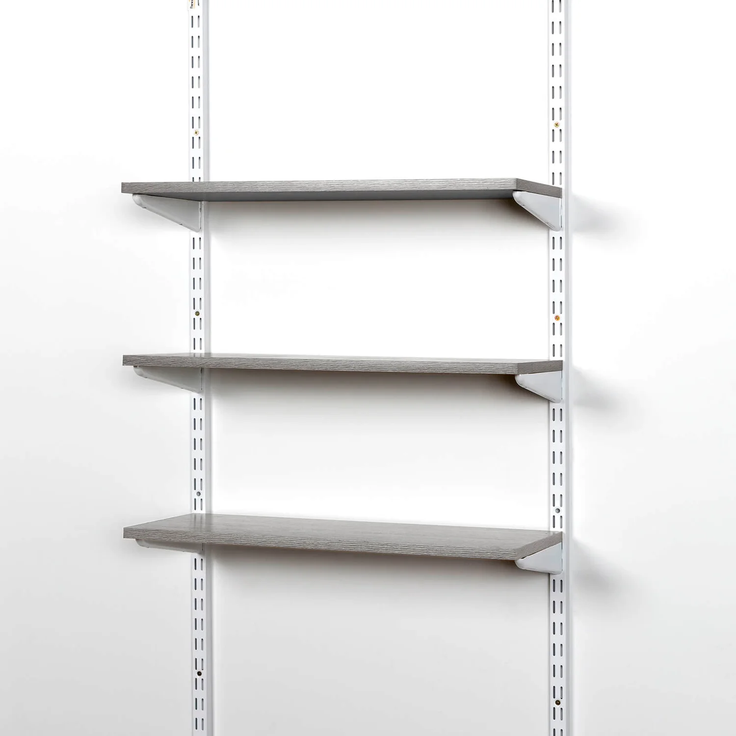 Shelf Grey Oak 600x16x300mm 4 Shelf Grey Oak 600x16x300mm - Image 2