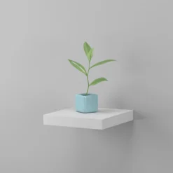 Floating Shelf - White Matt - 235 X 235 X 38mm -Home Furnishing Series Store 12822017 1594887838697883