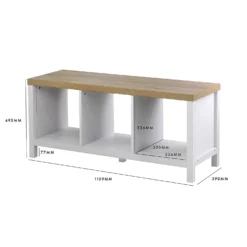 Clever Cube 1x3 Storage Unit With Legs - White -Home Furnishing Series Store 12824159 1165052927610062