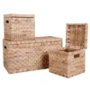 Natural Storage Set - 1 Trunk & 2 Boxes -Home Furnishing Series Store 12826114 4664831588991790