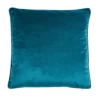 None Large Plain Velvet Cushion - Teal - 58x58cm -Home Furnishing Series Store 12827087 2724831883826522