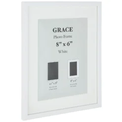 Grace Picture Frame 8 X 6 - White