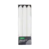 Pack Of 6 Dinner Candles - White - 20cm -Home Furnishing Series Store 12828299 6814831909035216