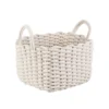 Rope Weave Basket - White -Home Furnishing Series Store 12829234 1974831918462545