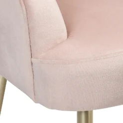 Sophia Scallop Occasional Chair - Blush -Home Furnishing Series Store 12836665 4784861201739313