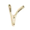 Two Prong Ant Hook - Polished Brass -Home Furnishing Series Store 12839011 1194831954977876