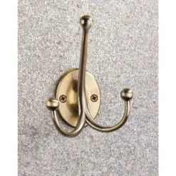 Oval Tri Hook - Antique Brass -Home Furnishing Series Store 12839037 1134995165928908