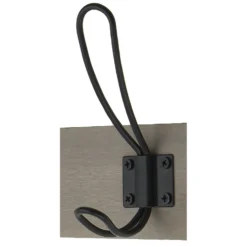 6 Black Wire Hook On Light Grey Ash Board -Home Furnishing Series Store 12839437 6844847725076175