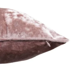 Large Crushed Velvet Cushion - Blush - 58x58cm -Home Furnishing Series Store 12842178 9264832975759955