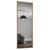 Classic Sliding Wardrobe Door Mirror With Oak Frame (W)610mm -Home Furnishing Series Store 12845415 9774843925918148