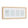 Box Photo Frame Multi Aperture - 60x25cm - Oak -Home Furnishing Series Store 12879259 9964853904723681