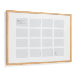 Box Photo Frame Multi Aperture - 50x70cm - Oak