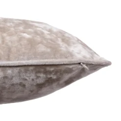 Large Crushed Velvet Cushion - Champagne - 58x58cm -Home Furnishing Series Store 12882319 8614843610974314