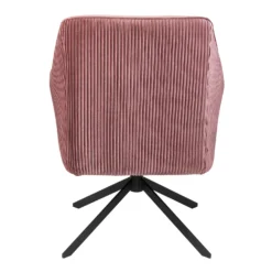 Pia Pleat Swivel Chair - Rose -Home Furnishing Series Store 12882869 1684887373354434