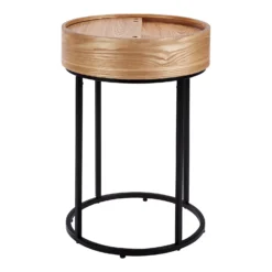 House Beautiful Halo Wood Side Table -Home Furnishing Series Store 12886093 2134862228090784