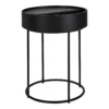 House Beautiful Halo Black Ash Side Table -Home Furnishing Series Store 12886103 4534862227873056