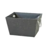 Grey Herringbone Large Storage Basket -Home Furnishing Series Store 12886446 1934857031298286