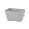 Neutral Herringbone Medium Storage Basket -Home Furnishing Series Store 12886595 1554857031446870