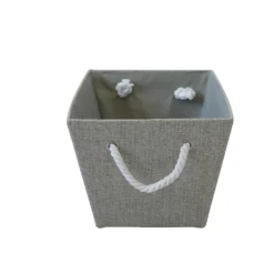 Neutral Herringbone Medium Storage Basket -Home Furnishing Series Store 12886595 1574857031543467