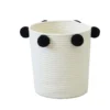 Round Cotton Rope Mono Pom Pom Basket -Home Furnishing Series Store 12886598 5764857031547139