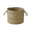 Natural Rush Basket With Rope Handles -Home Furnishing Series Store 12886616 2044857031717578
