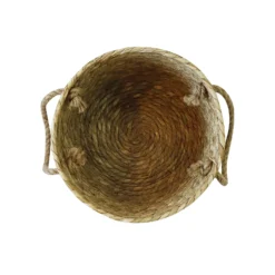 Natural Rush Basket With Rope Handles -Home Furnishing Series Store 12886616 2854857031760925