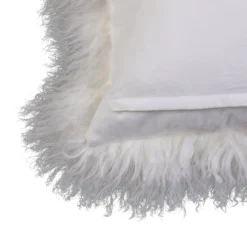 House Beautiful Real Mongolian Wool Cushion - Cream- 38x38cm -Home Furnishing Series Store 12887216 1534843807789416