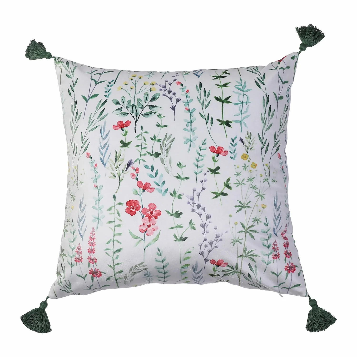 Disty Printed Floral Cushion - Sage 3 Disty Printed Floral Cushion - Sage