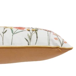 Embroidered Floral Cushion - 30x50cm -Home Furnishing Series Store 12887890 1394864248107730