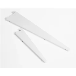 Anti-bacterial Twin Slot Shelving Kit - 1600mm White Twinslot And 320mm Brackets - White -Home Furnishing Series Store 12889033 1104849582704471