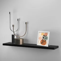 Flexi Storage Decorative Shelving Floating Shelf Black Oak 1200x38x240mm 10 Flexi Storage Decorative Shelving Floating Shelf Black Oak 1200x38x240mm -Home Furnishing Series Store 12889901 1714867914537906