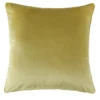 None Large Plain Velvet Cushion - Ochre - 58x58cm -Home Furnishing Series Store 12912566 1514845786381969