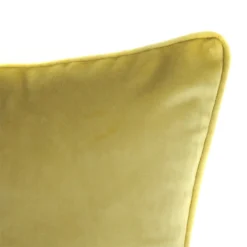 None Large Plain Velvet Cushion - Ochre - 58x58cm -Home Furnishing Series Store 12912566 7794845786430623