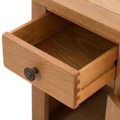 Hocombe Tall Side Table - Oak -Home Furnishing Series Store 12914668 1864933242477126