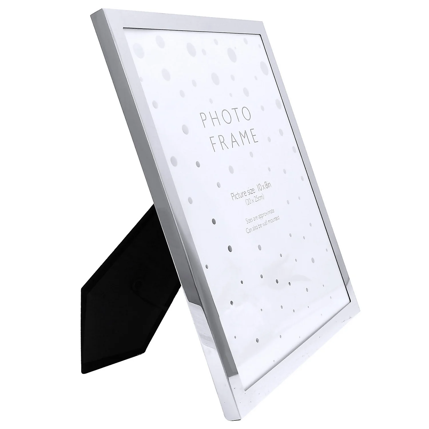 Elegant Metal Photo Frame 10x8 - Silver 4 Elegant Metal Photo Frame 10x8 - Silver - Image 2