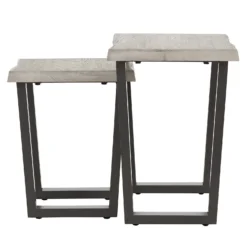 Dalston Grey Ash Nest Of Tables -Home Furnishing Series Store 12915451 1444885834777416